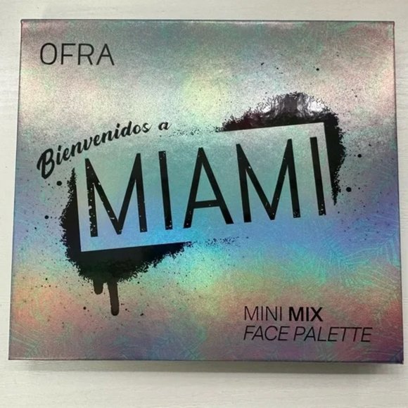 OFRA MINI MIX FACE PALETTE BIENVENIDOS A MIAMI (blush, highlight, bronzer) NEW - Picture 10 of 14